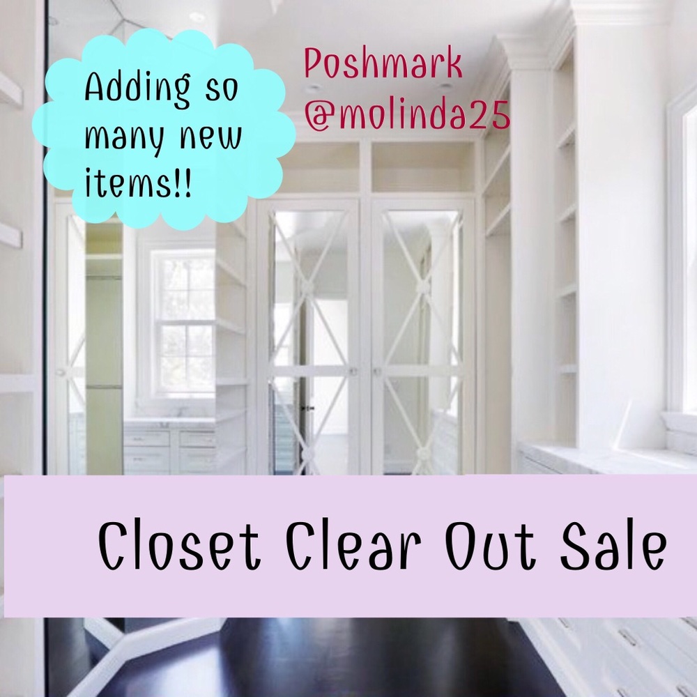 Closet Clear Out Sale